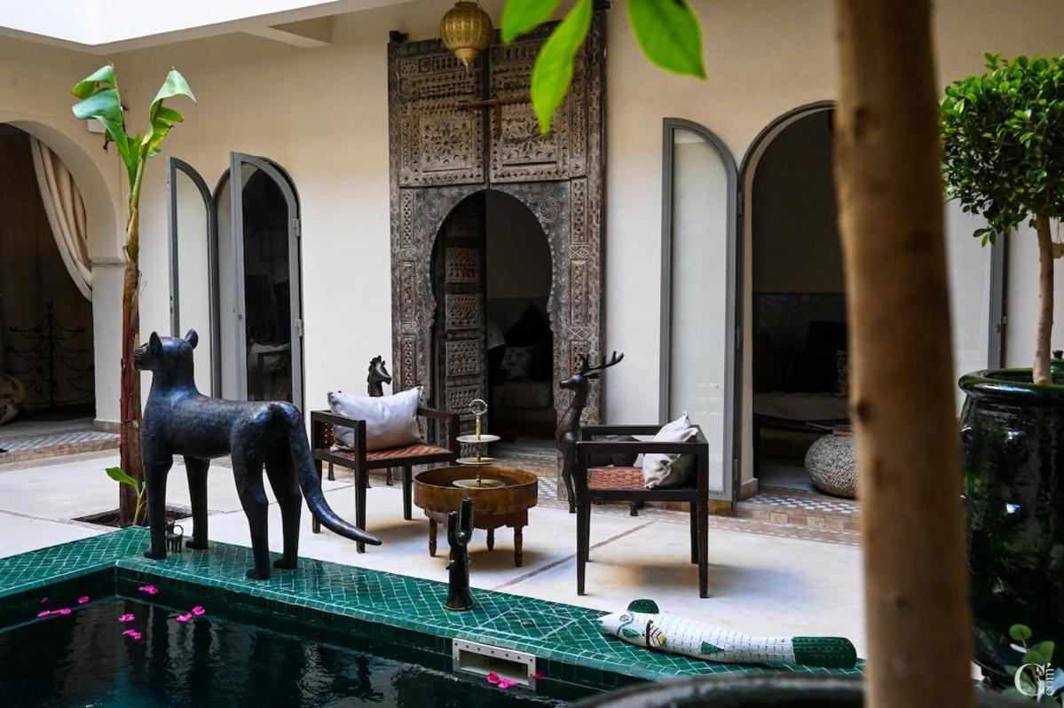 Villa Riad Des Sources à Marrakesh Extérieur photo